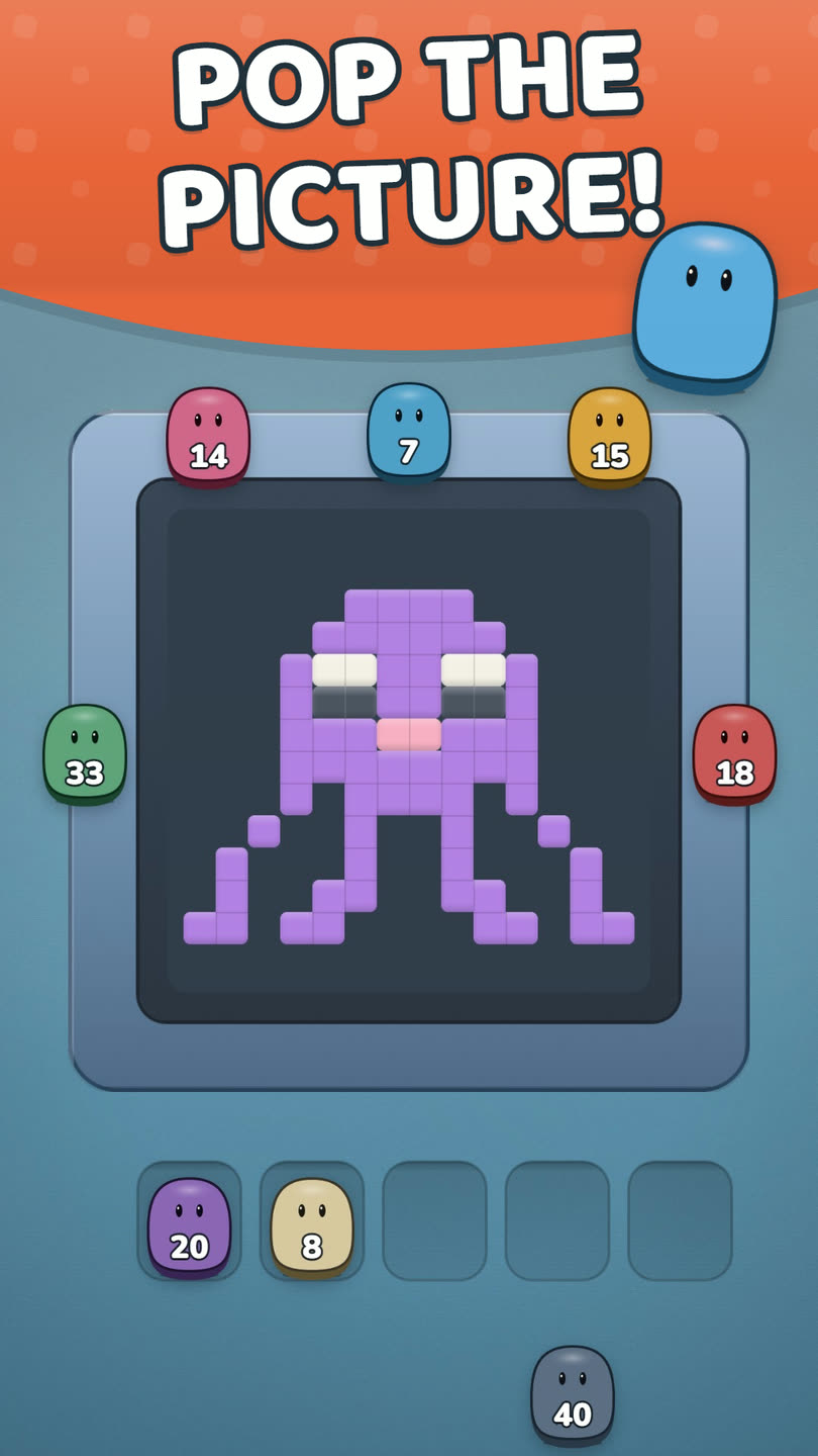 Peek-a-Pop screenshot — Pop the picture!